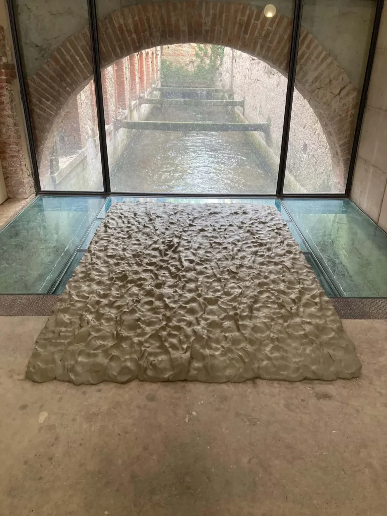 Ateria Schio 3. Installation ground view. Colour